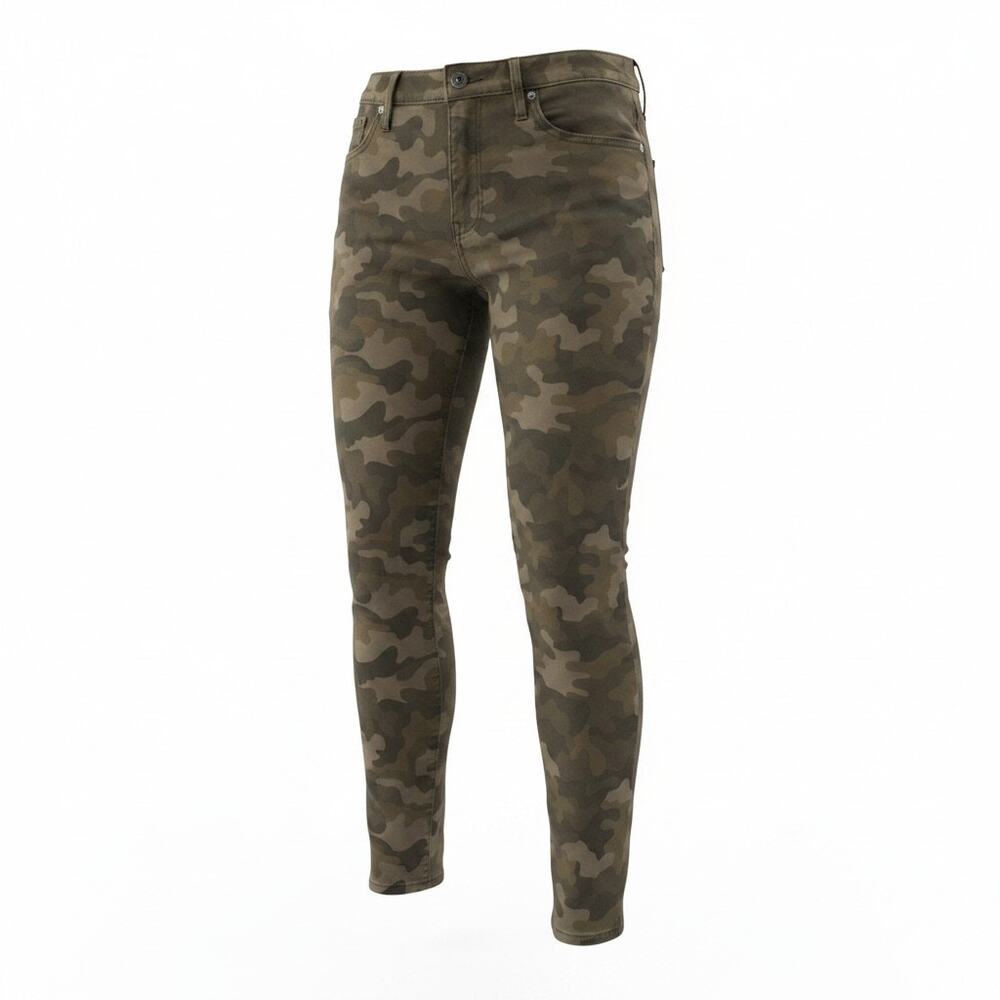 Levi's Womens Plus 16W 311 Shaping Skinny Green Camo Denim